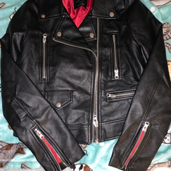 faux leather jacket - Picture 4 of 6